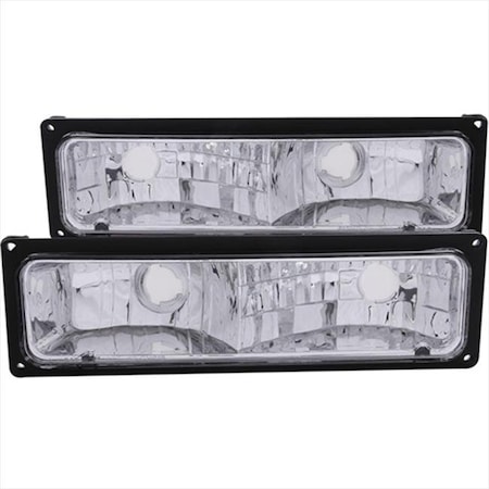 Anzo Usa ANZO 511033 Euro Parking Signal Lights; Clear Lens A1R-511033